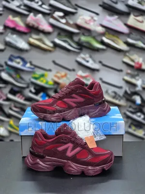 Maroon New Balance 9060 (Burgundy)