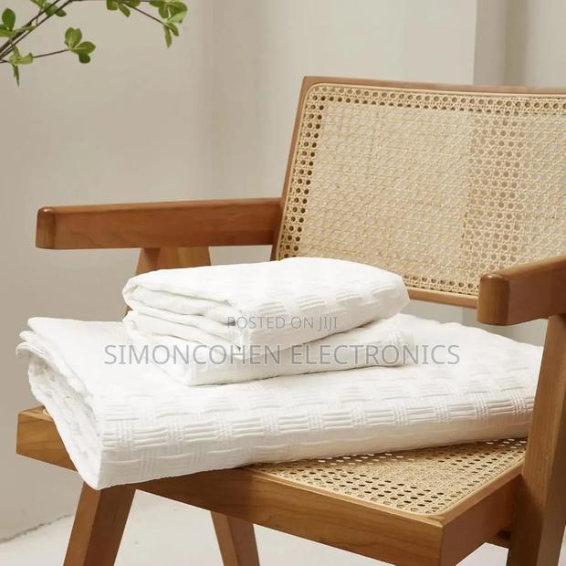3pc Waffle Duvet Cover Set - thumbnail 4