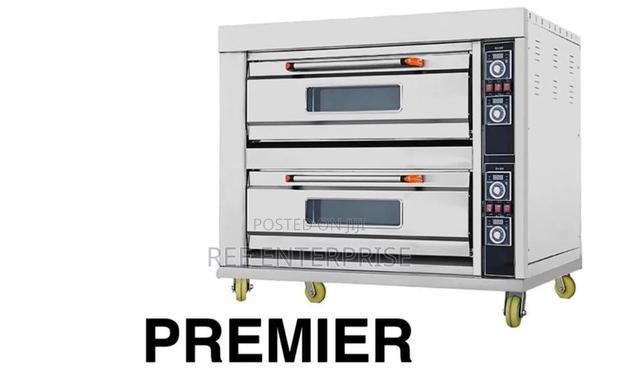 Commercial Electric Oven 2 Deck Four Trays