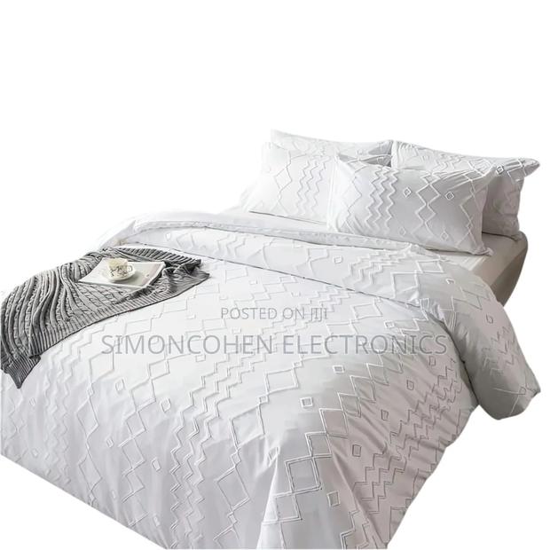 3pc Tufted Wave Duvet Cover Set - thumbnail 4