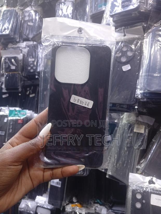 Xiaomi Redmi Note 14 4g Black Silicone Back Cover