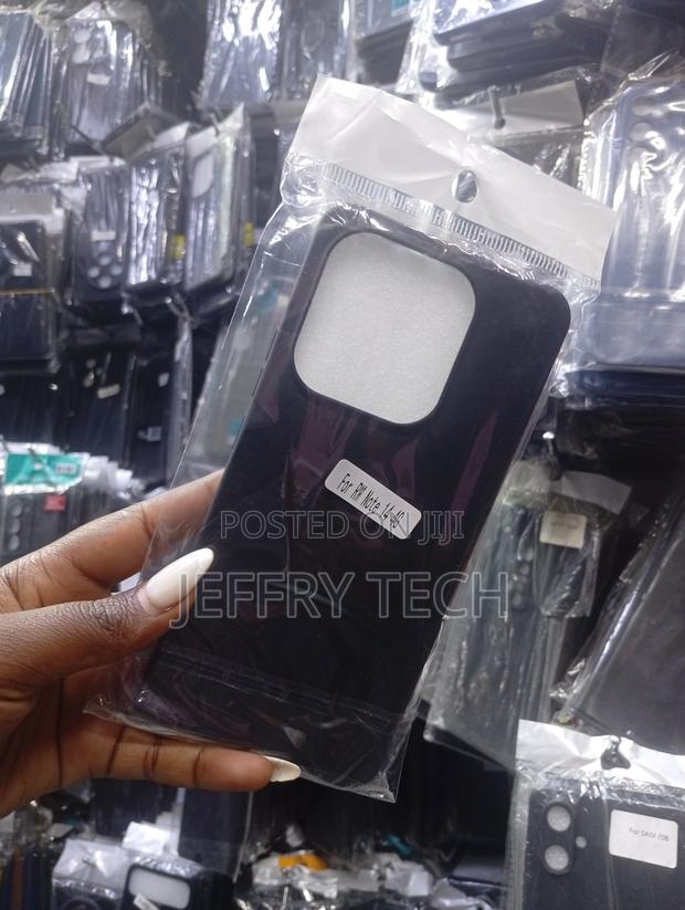 Xiaomi Redmi Note 14 4g Black Silicone Back Cover - thumbnail 2