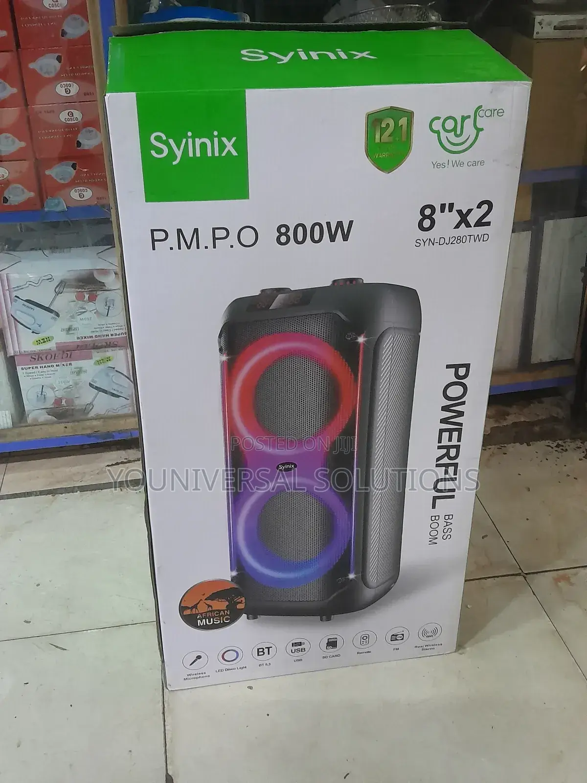 Syinix Boom Speaker Quality Bass