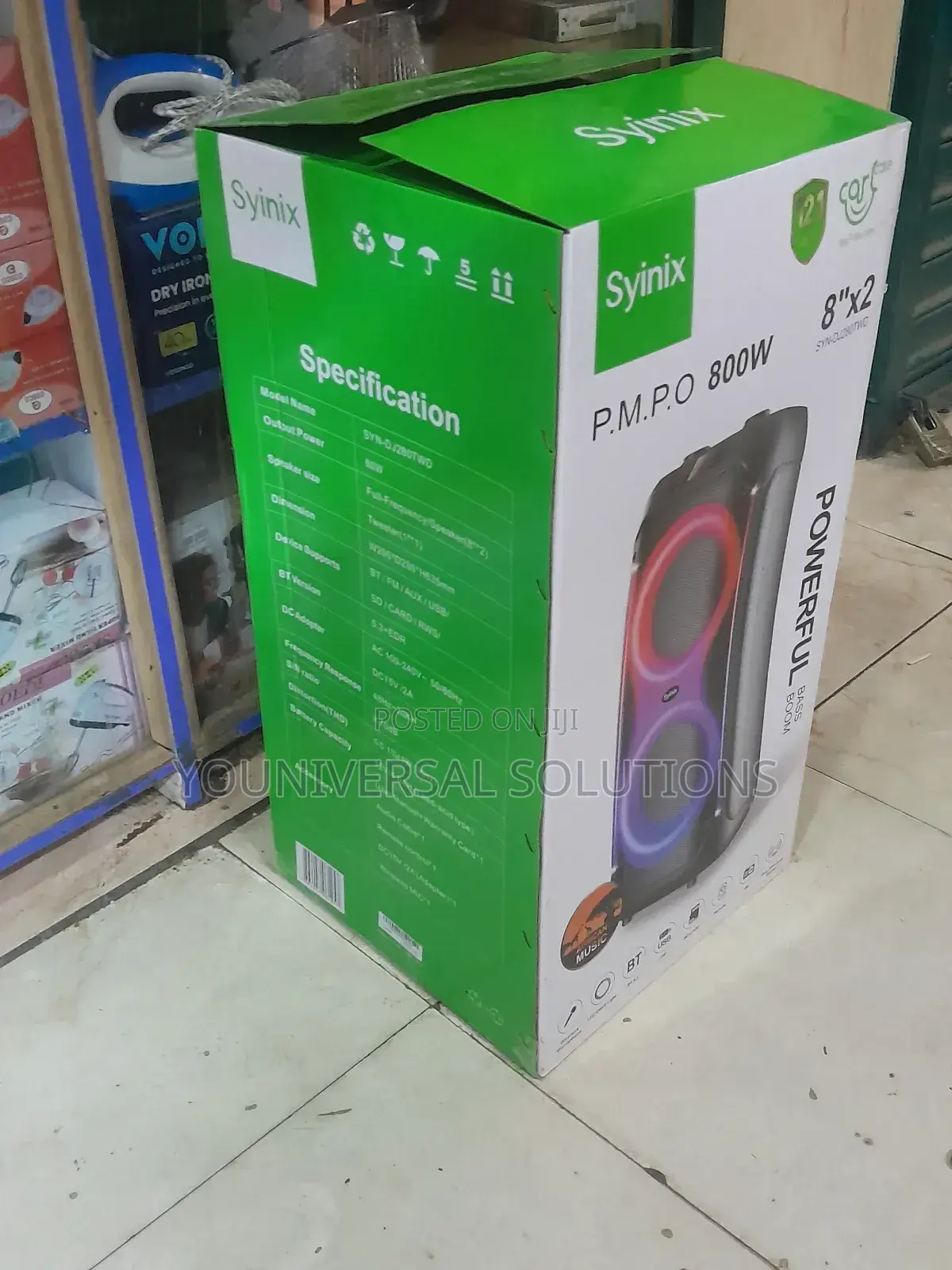 Syinix Boom Speaker Quality Bass