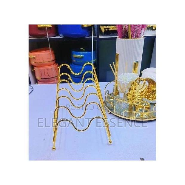 Gold/Silver Plate Stand - thumbnail 2