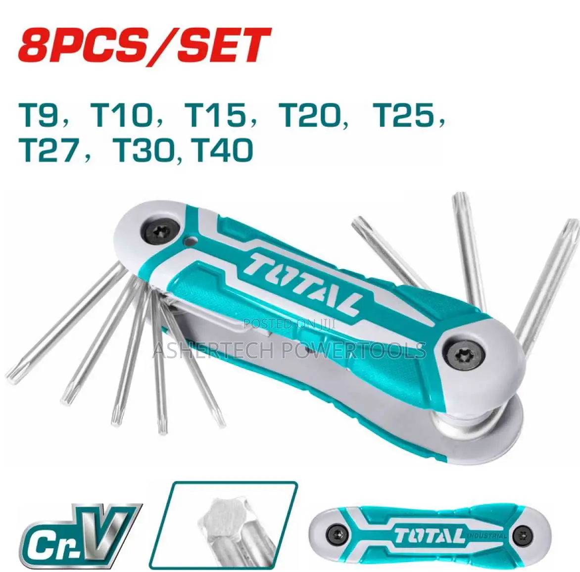 THT Total Torx Key 8pcs