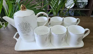 New in Tea Cup Set 7 Pieces