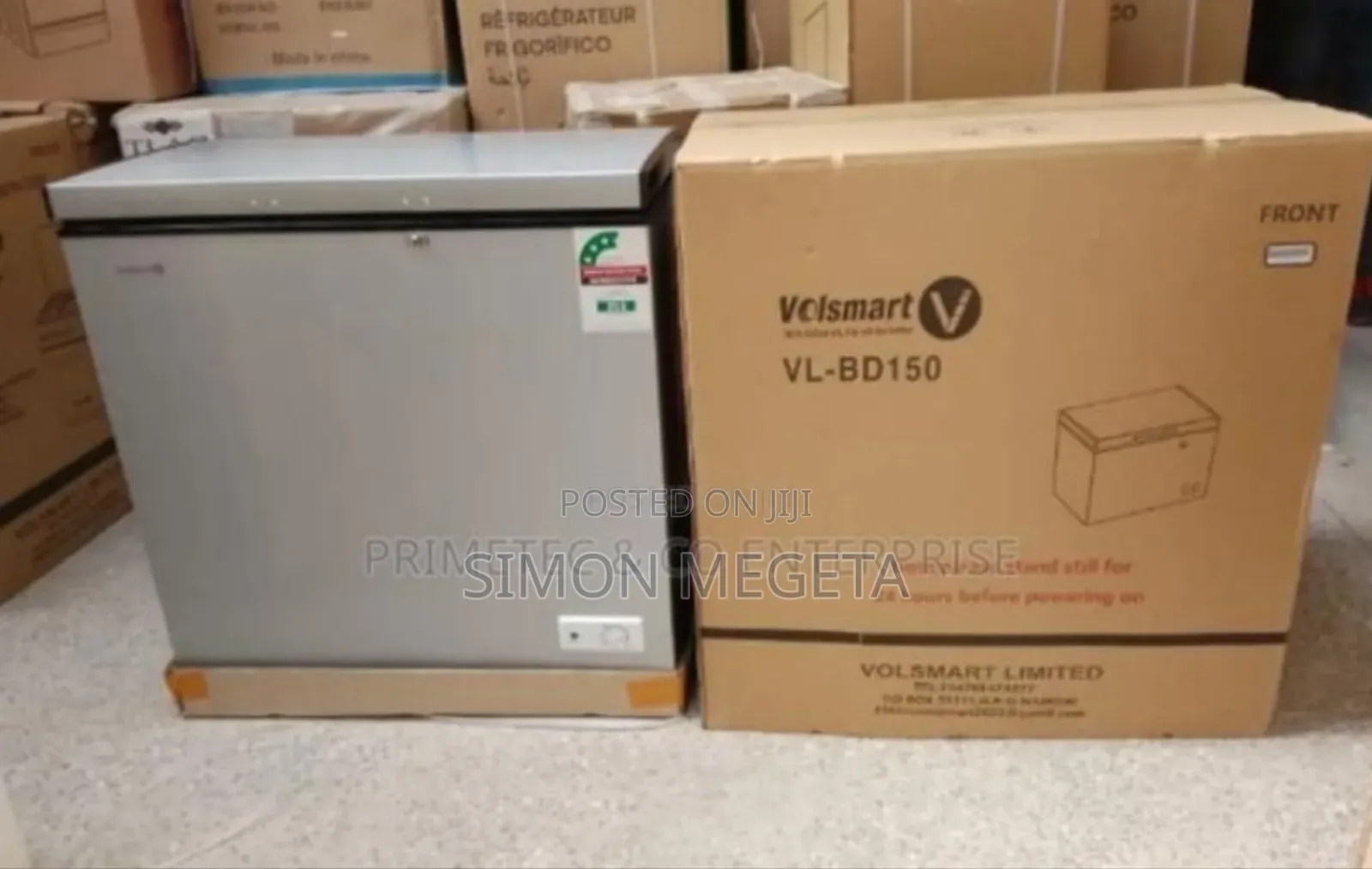 Dark Silver Ailyons 150l Freezer