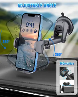 Universal Phone Holder Stand Car Phone Holder Dashboard Mount 360