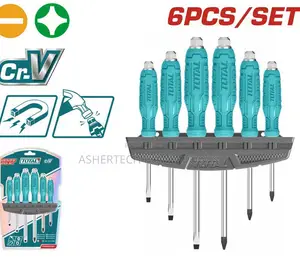 Thgss35061 Total 6pcs Go-Through Screwdriver Set