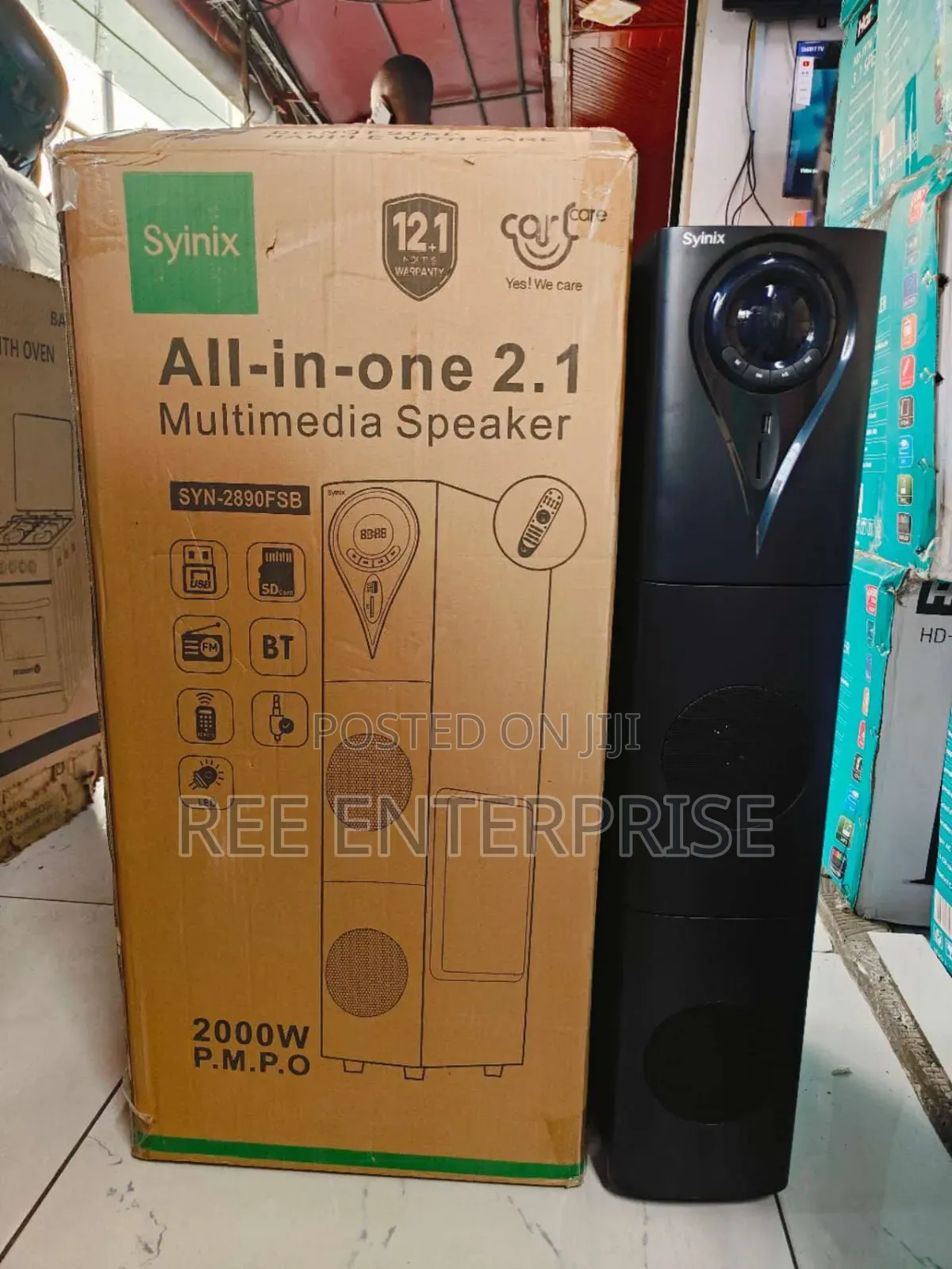 Syinix All in One 2.1 Powerful
Bass Multimedia Speaker