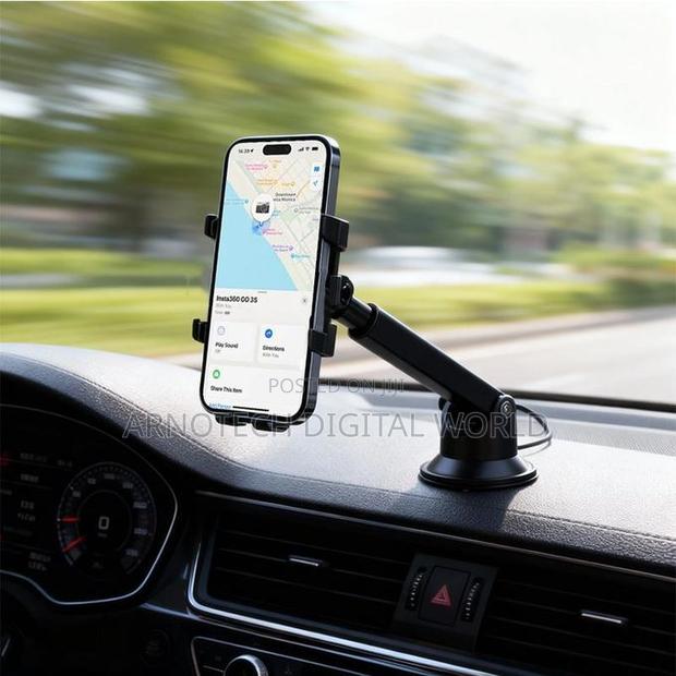 360° Rotatable Universal Multifunction Adjustable Car Phone Holder - thumbnail 2
