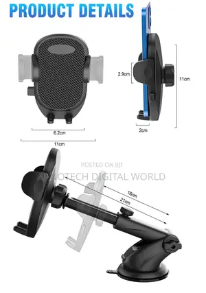 360° Rotatable Universal Multifunction Adjustable Car Phone Holder