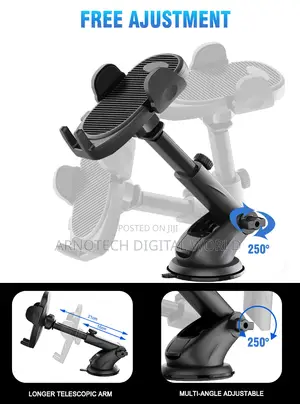 360° Rotatable Universal Multifunction Adjustable Car Phone Holder