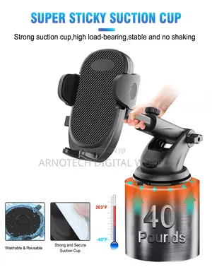 360° Rotatable Universal Multifunction Adjustable Car Phone Holder