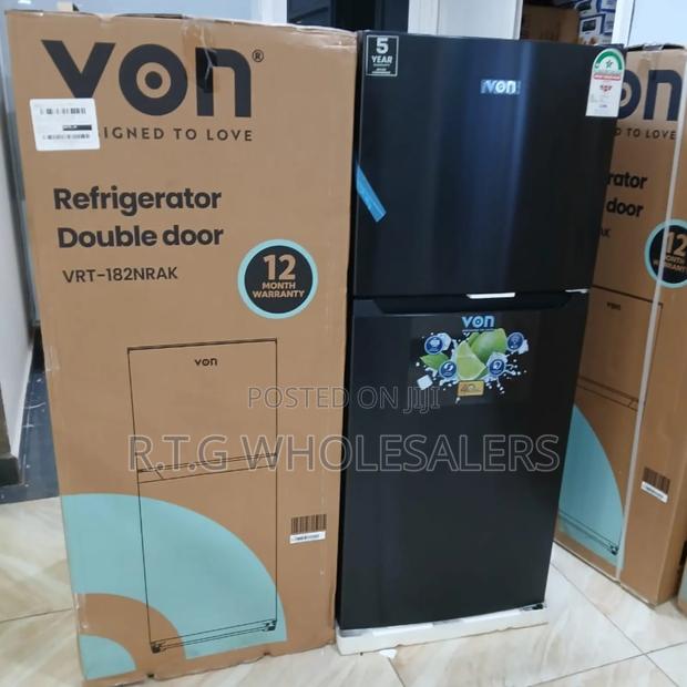 182l Von No Frost Refrigerator TMF VRT-182nrak Dark Inox