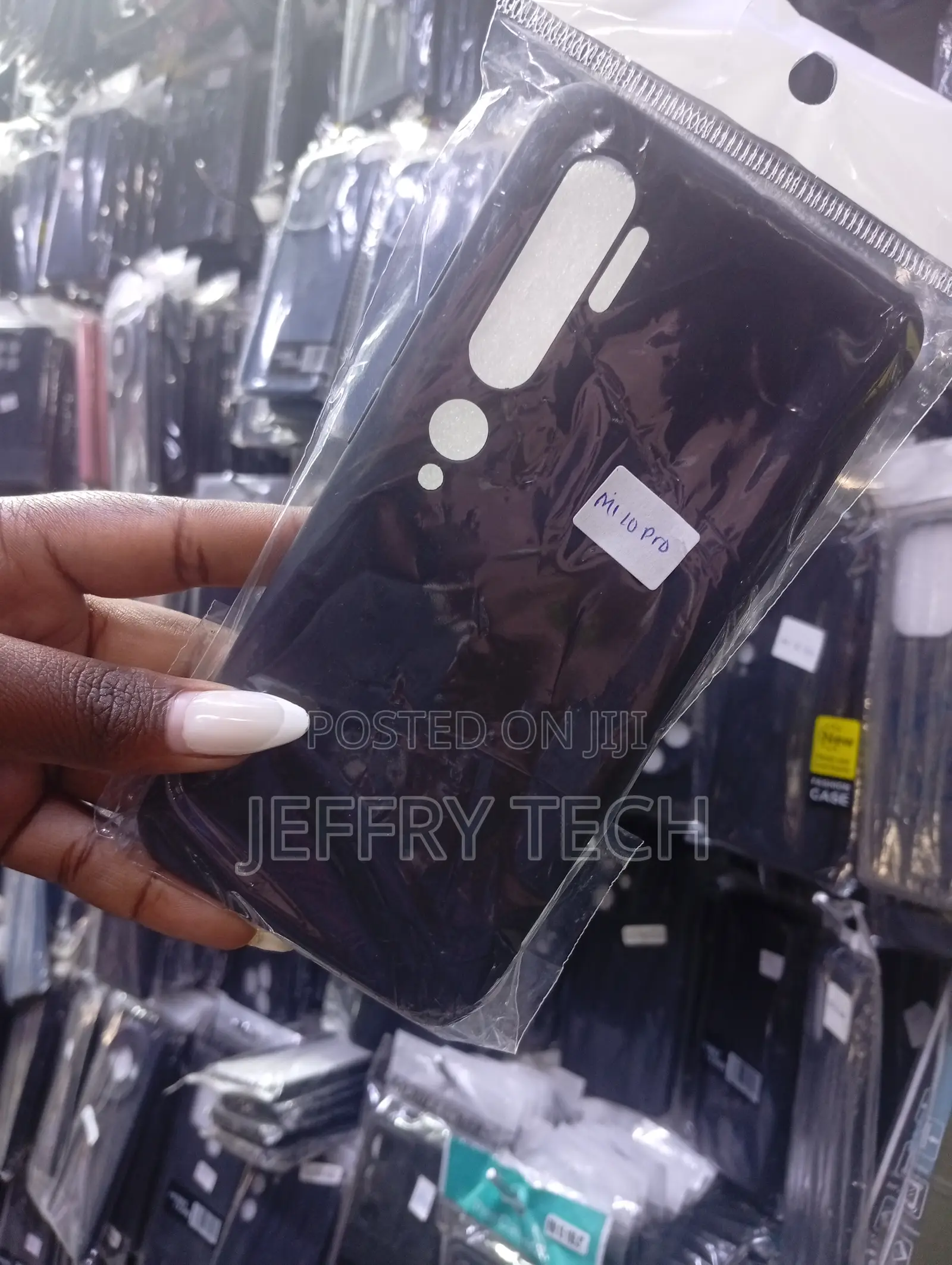 Xiaomi Mi Cc9 Pro Black Tpu Phone Case
