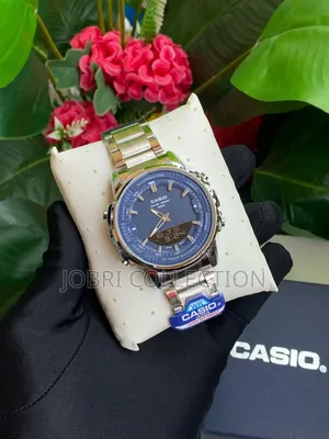 Casio Dual Time None Fade Stainless Steel Watch