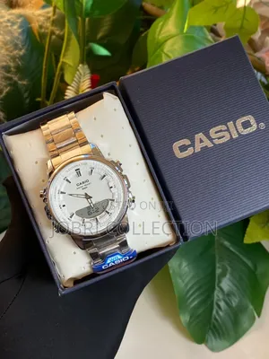 Casio Dual Time None Fade Stainless Steel Watch