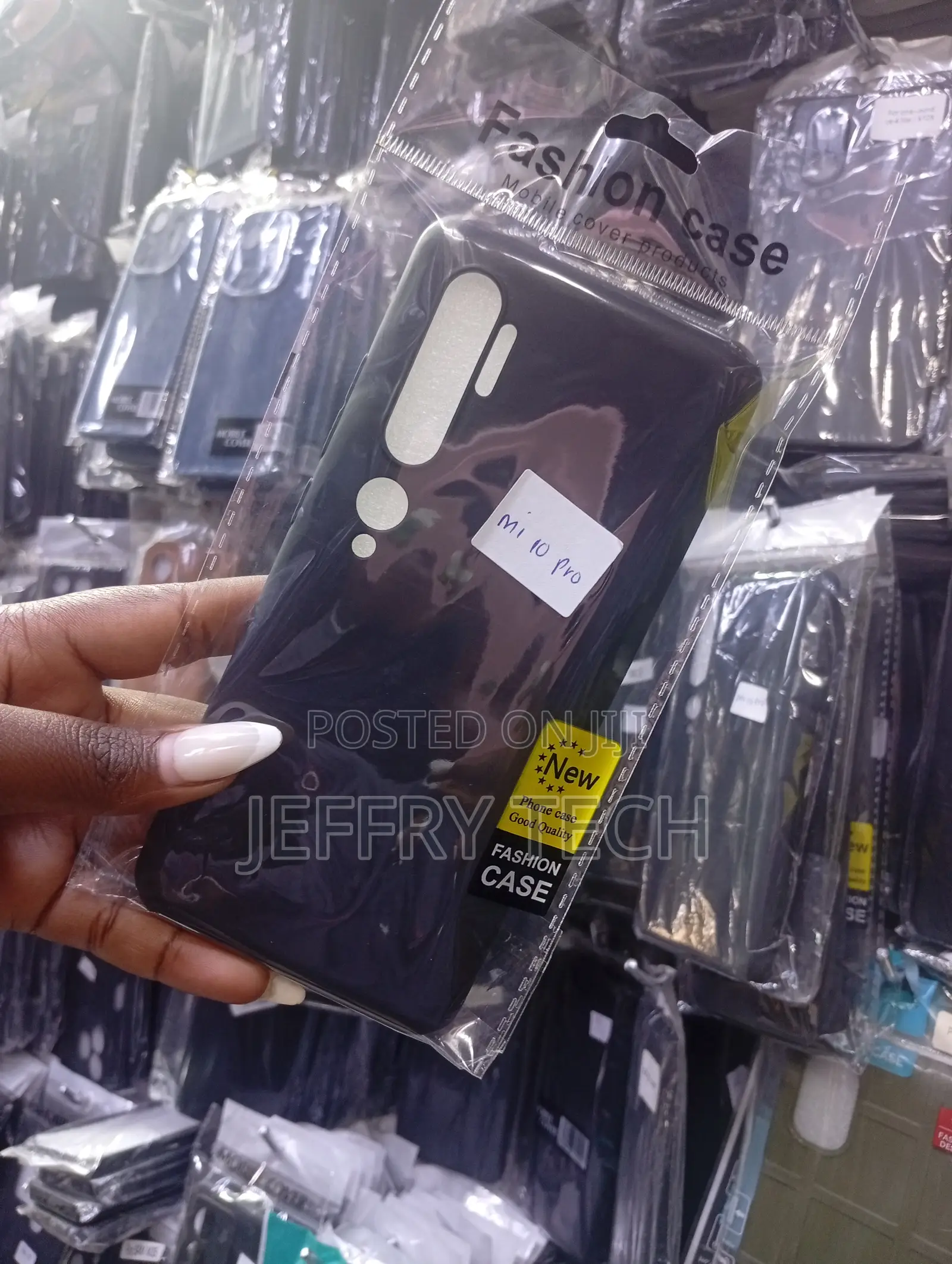 Xiaomi Mi Note 10 Pro Black Tpu Protective Case