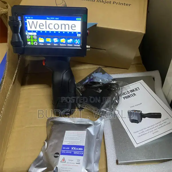 Handheld Inkjet Printer With 4.3 Inch Touch Screen Inkjet