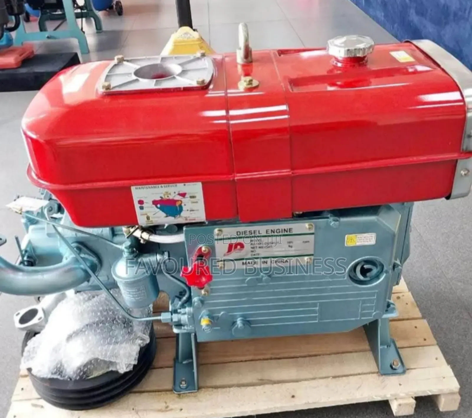 Heavy Duty Jp 20hp Premier Diesel Engine Machine