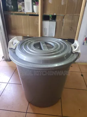 100 LTR Storage Bucket With Lid/ Multipurpose Storage Plastic Drum