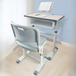 Home Desks; Adjustable Home Schooling Ergonomic Modern Style Kids Desk