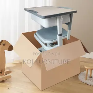 Home Desks; Adjustable Home Schooling Ergonomic Modern Style Kids Desk