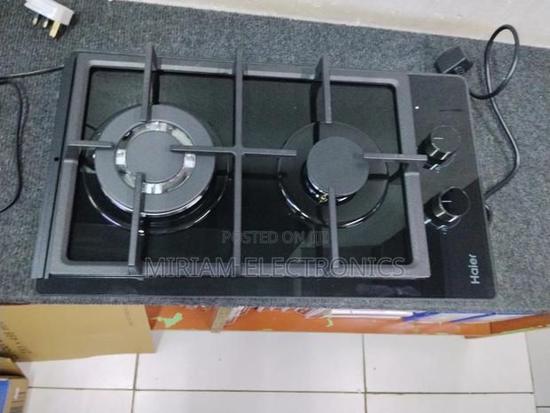 Haier 2 Burners With Wok Burner Built-in Cooker Hob- - thumbnail 2