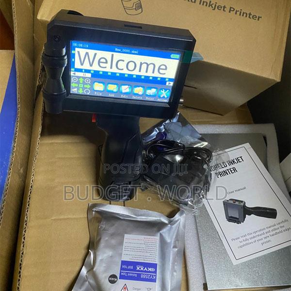 All in One Industrial High Resolution Black Ink Inkjet Printer