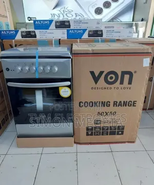 With Big Electric Oven Von 50*50 Cooker 3+1