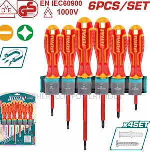 Thtis566 Total 6 PCS Insulated Screwdriver Set