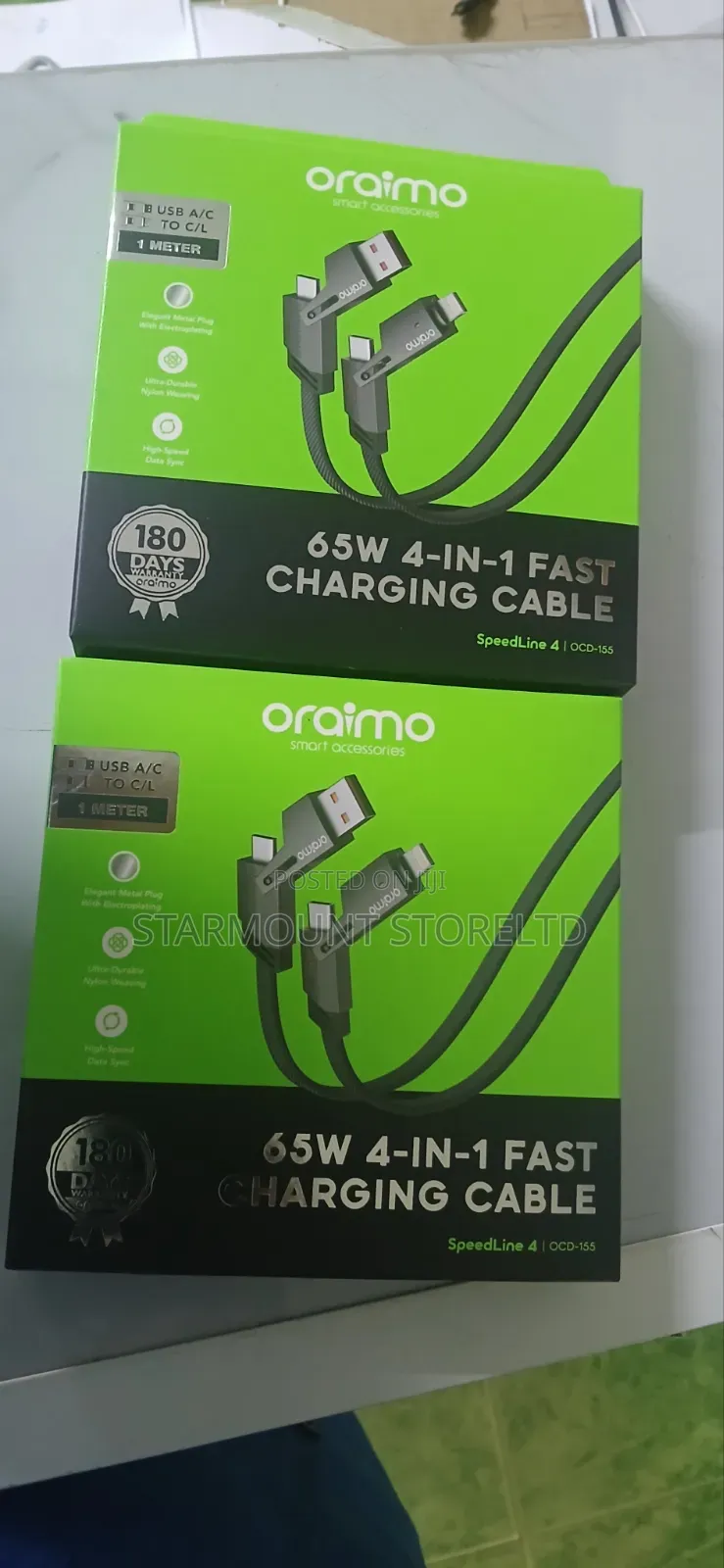 4-in-1 Fast Charging Cable