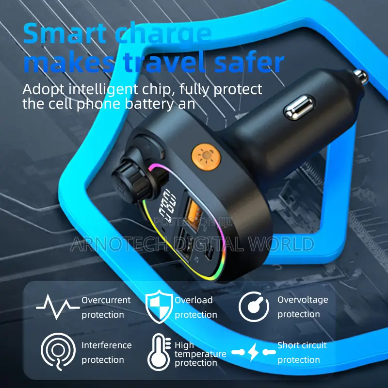 X31 Bluetooth Car Fm Transmitter and Mp3 Player Modulator