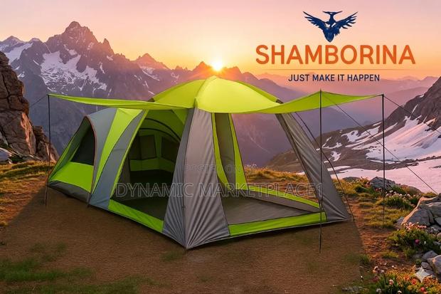 Hybrid Sun-Shelter Tent