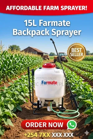 Farmate 15l Manual Backpack Pressure Sprayer