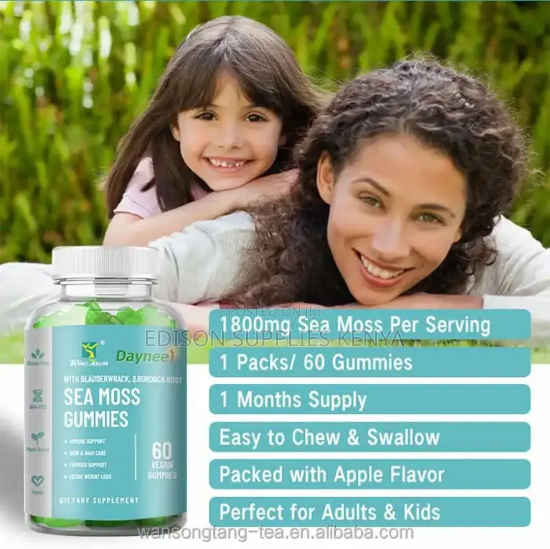 Daynee Sea Moss Gummies - Immune Skin Support - 60s