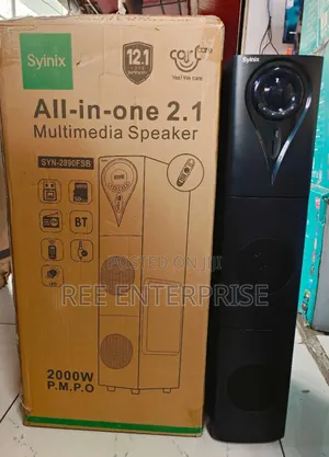 2.1 Powerful
Bass Syinix Multimedia