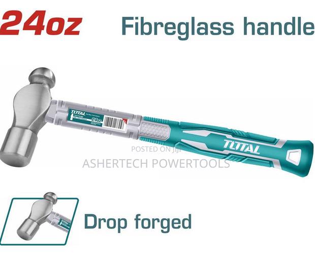 Tht74246 Total Ball Pein Hammer "Weight:24oz/660g