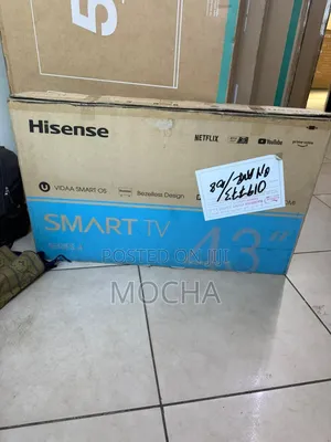 Hisense 43 Inch Smart Full Hd Tv, Frameless