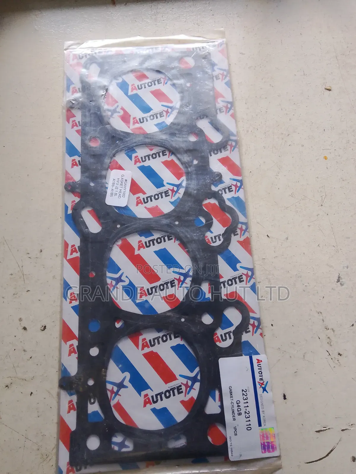 Head Gasket Hyundai J2 1.8l (Autotex Brand)