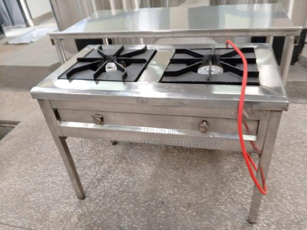 Two Burner Stainless Steel High Pressure Two Burner
