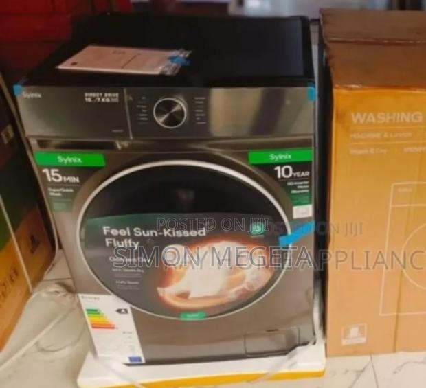 Newly Restocked Syinix 10kgs Wash and Dry Washing Machine