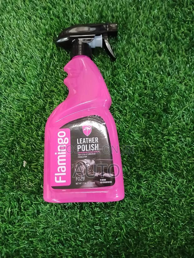 Flamingo Leather Polish 500ml – Car Seat Shine Protection