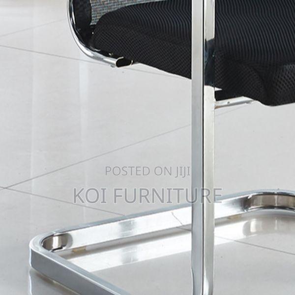 Office Chair; Mesh Office Seat With Sled Basement - thumbnail 2