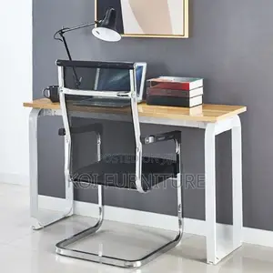 Office Chair; Mesh Office Seat With Sled Basement