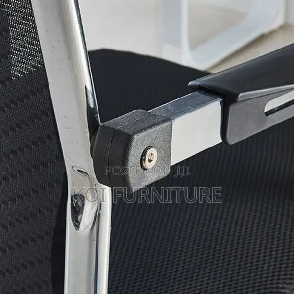 Office Chair; Mesh Office Seat With Sled Basement