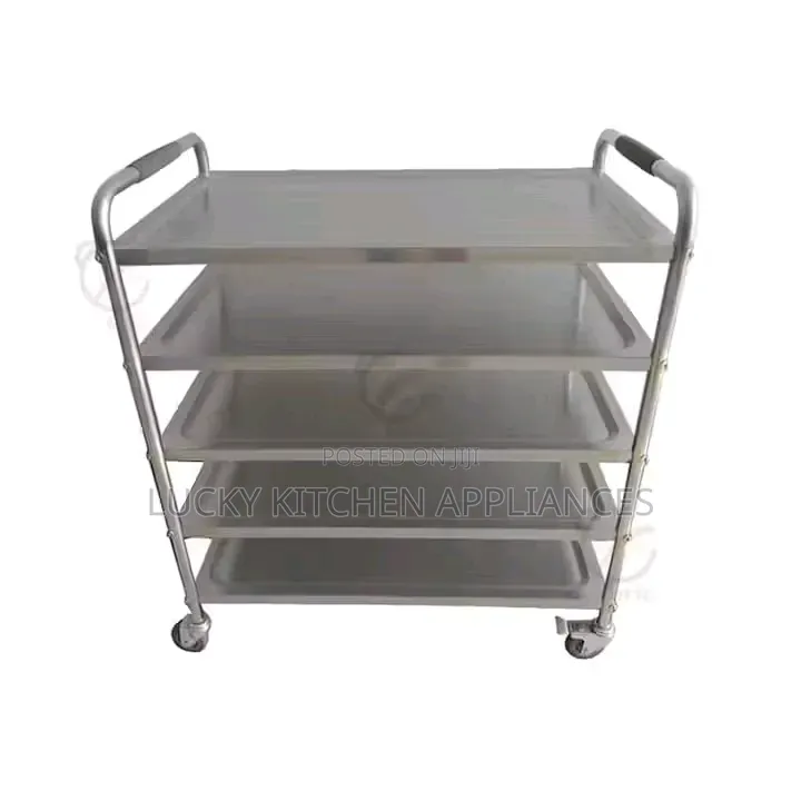 Stainless Steel Hospital Trolley/ Restaurants.