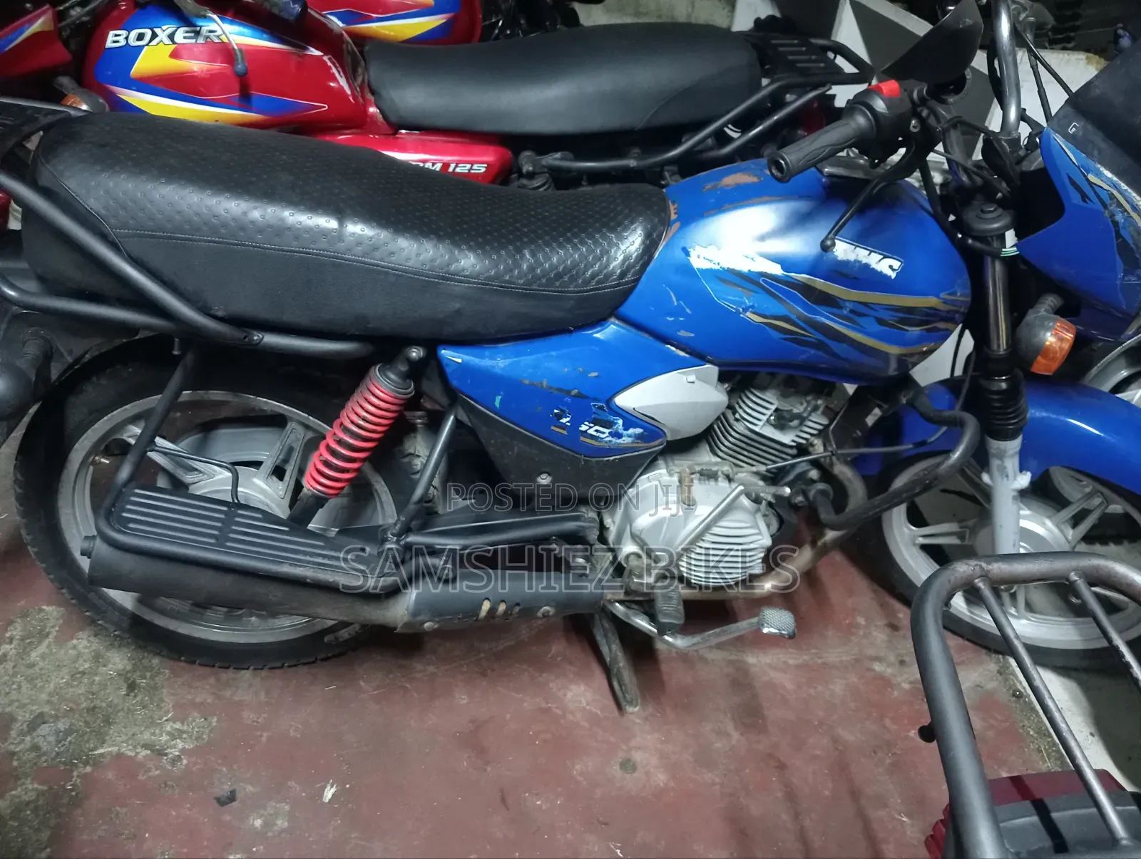TVS HLX Plus ES 2023 Blue